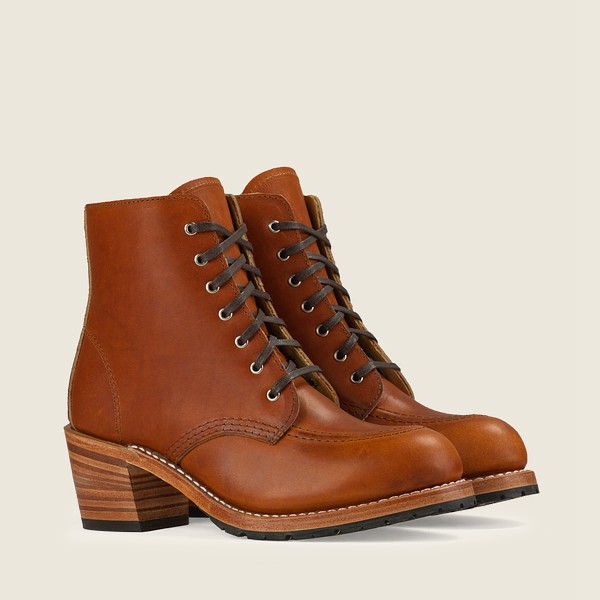 Red Wing Heritage Boots Clara - Heeled Legacy Læder - Brune - Dame 0275-BXFPE